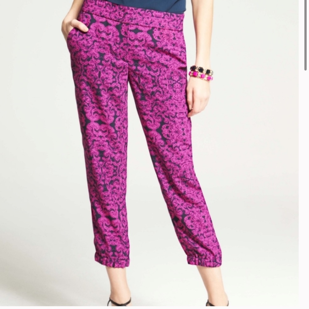 Ann Taylor‎ Paisley Terrace Pants